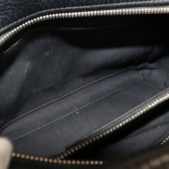 Balenciaga Shoulder Bag Handbag Leather Black - Picture 4 of 12